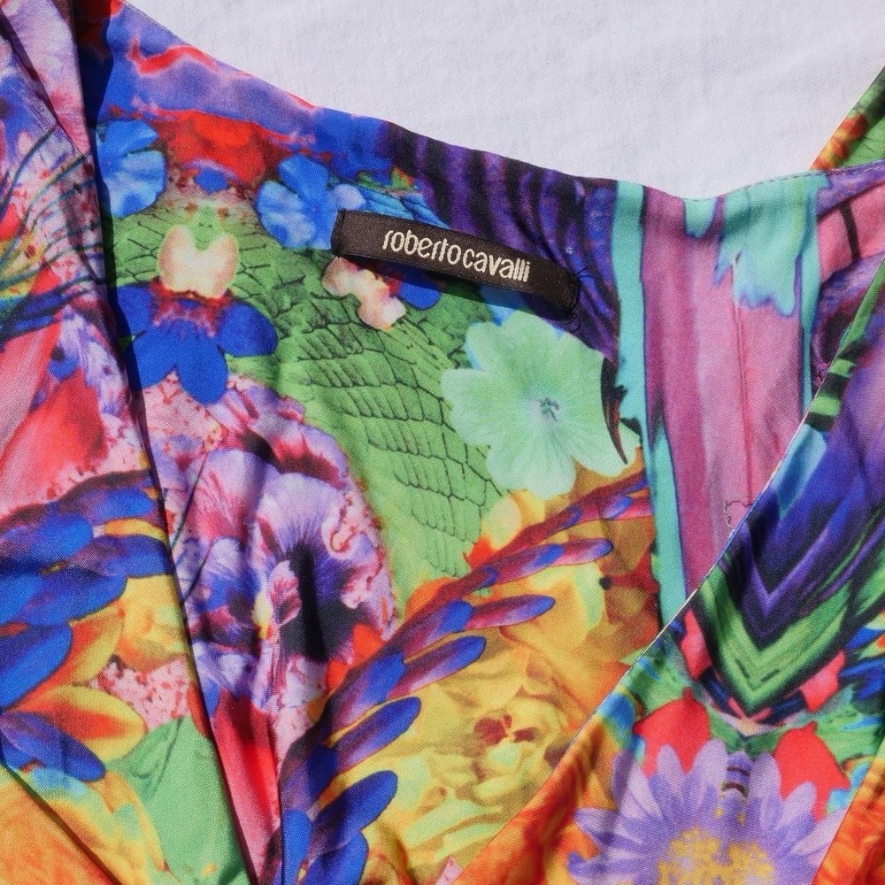 Archival Roberto Cavalli Psychedelic Kaleidoscope Jumpsuit - Picture 6 of 11